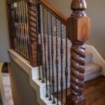 Amazing Rustic Handrails For Stairs Image 098