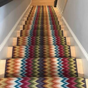 Zig Zag Stair Carpet