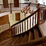 Amazingly Wooden Staircase Design Photo 487