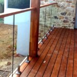 Awesome Glass Balustrade With Timber Handrail Picture 345