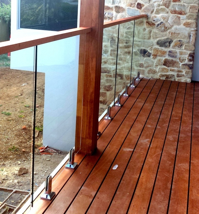 Awesome Glass Balustrade With Timber Handrail Picture 345