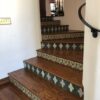 Wood Stairs With Tile Risers