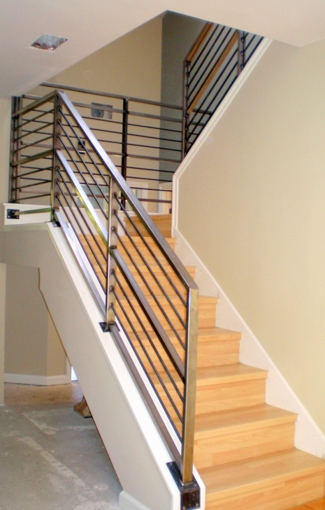 Best Cool Modern Metal Railings Interior Photo 223