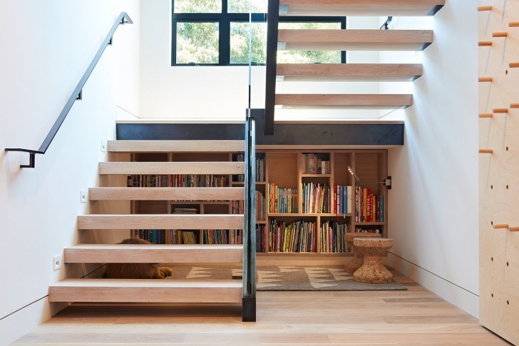 Best Double L Shaped Staircase Design Photo 334