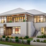 Best House Design With Stairs Outside Photo 006