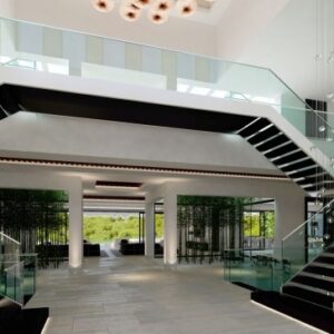 Modern Double Staircase