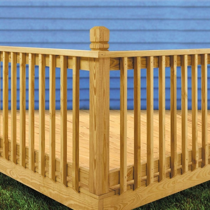 Best Wood Balusters Deck Picture 422