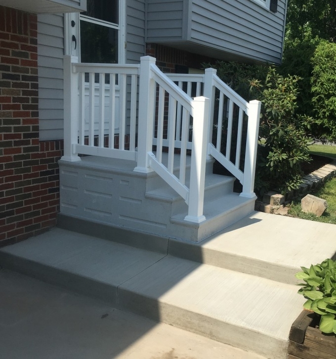 Cool Railing For Cement Steps Image 981