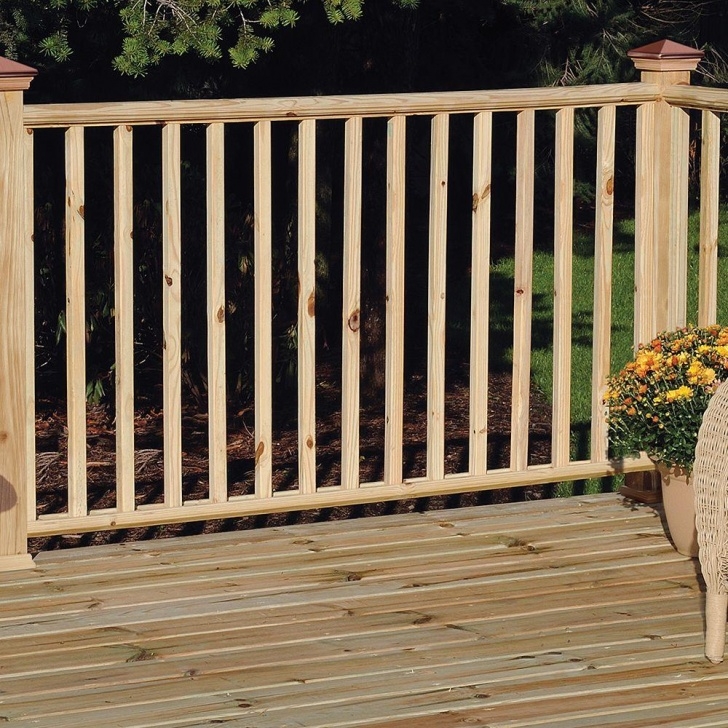 Cool Wood Balusters Deck Image 516