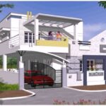 Easy Exterior Stairs Designs Of Indian Houses Image 695