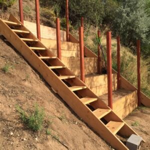 Hillside Stairs Design Hillside Stairs Design