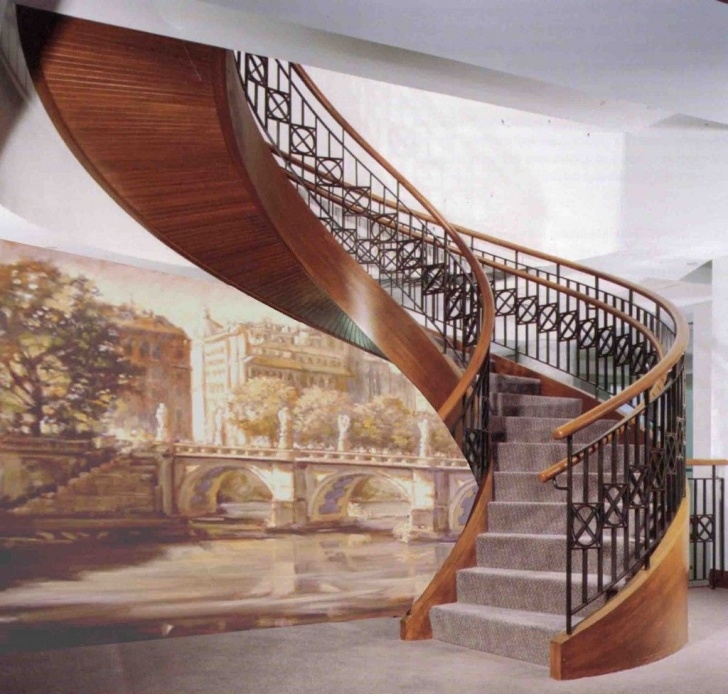 Gallery Of Semi Circle Staircase Design Photo 241