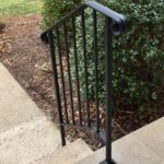 Gorgeous Iron X Handrail Picket Picture 839