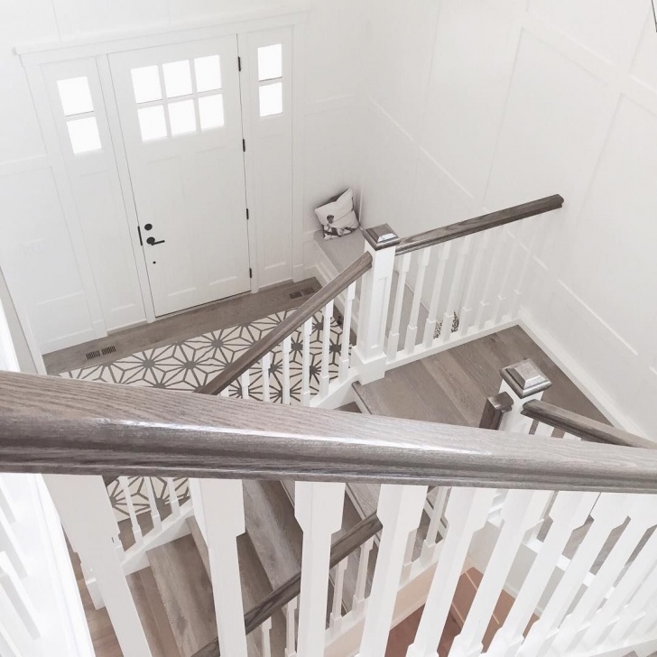 Inspiring Grey And White Banister Photo 845