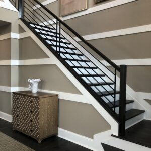 Modern Iron Railing