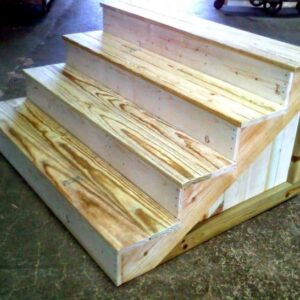Premade Wooden Steps