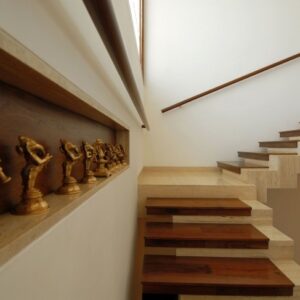 Duplex Stairs Wall Design