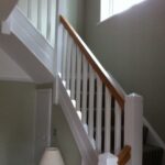 Interesting White Oak Handrail Picture 707