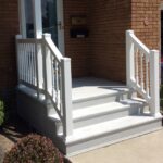Most Creative Vinyl Handrails For Concrete Steps Picture 826