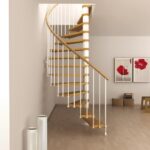 Outstanding Semi Circle Staircase Design Picture 624