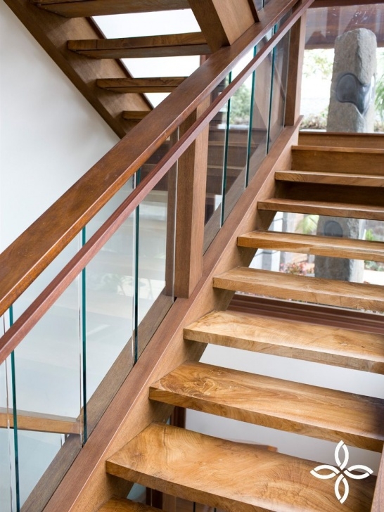 Outstanding Teak Wood Staircase Designs Image 827