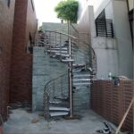Simple Steel Staircase Outdoor Photo 865