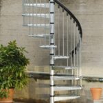 Splendid Outdoor Metal Spiral Staircase Image 113