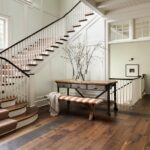 Stunning Duplex Stairs Wall Design Picture 388