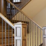 Super Cool Craftsman Stair Railing Photo 268