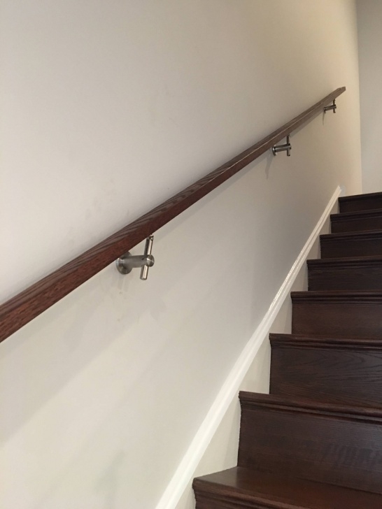 Super Cool Wall Mounted Handrails Wood Photo 097