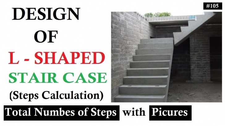 Surprising Double L Shaped Staircase Design Picture 904