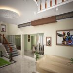 Top Partition Of Stairs In Living Room Photo 994