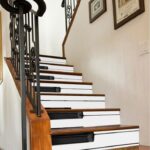 Wonderful Wood Stairs With Tile Risers Picture 427
