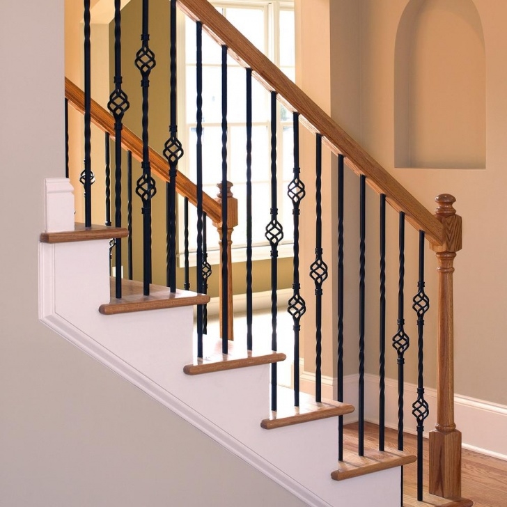 Amazing Black Iron Stair Railing Picture 845