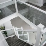 Amazing White And Glass Staircase Image 772