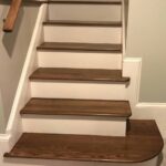 Amazingly Finishing Stairs With Hardwood Image 522