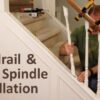 Installing Newel Post And Spindles
