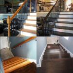 Amazingly Staining Wood Stairs Picture 421