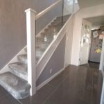 Amazingly White And Glass Staircase Photo 632