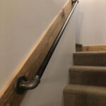Awesome Basement Stair Handrail Image 508