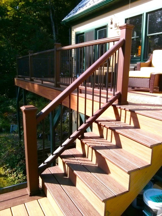 Awesome Deck Stair Railing Photo 898