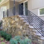 Awesome Railing Designs For Outdoor Stairs Image 029