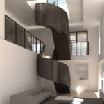 Awesome Replacing Spiral Staircase Photo 149