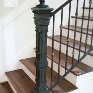 Wrought Iron Newel Post