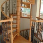 Awesome Wrought Iron Spiral Staircase Image 603