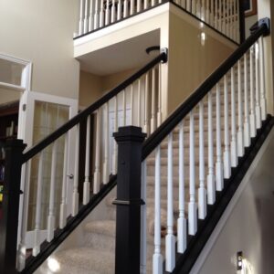 Black Stair Handrail