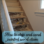 Best Cool Sanding Painted Stairs Photo 754