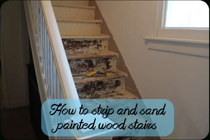 Best Cool Sanding Painted Stairs Photo 754