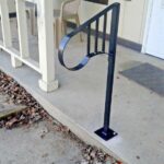 Best Cool Single Post Handrail Image 498