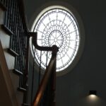 Best Cool Staircase Glass Window Design Image 515